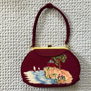 Vintage purse with Japan stitch 🥰😍